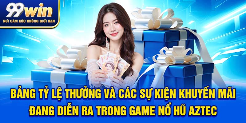 Nổ Hũ Aztec – Cuộc Phiêu Lưu Quay Là Trúng, Trúng Là Gáy 7 Bảng tỷ lệ thưởng và các sự kiện khuyến mãi đang diễn ra trong game nổ hũ Aztec